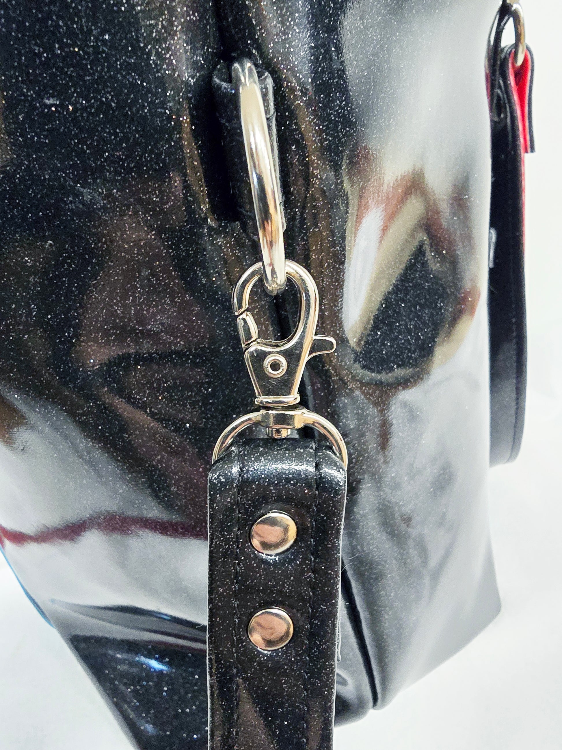 Detachable, Swivel Clasp on 50" Crossbody Strap